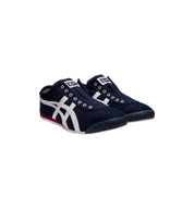 Onitsuka Tiger Mexico 66 Slip-On Navy Off-White Red pair at Stashed UAE