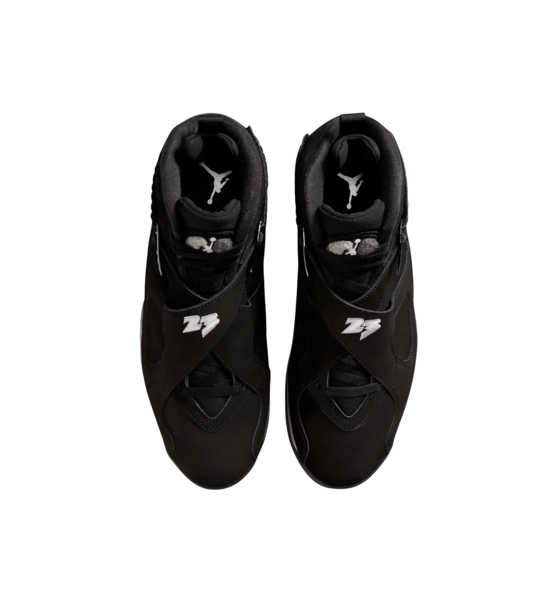 Air Jordan 8 Retro Chrome 2026 top view at Stashed UAE
