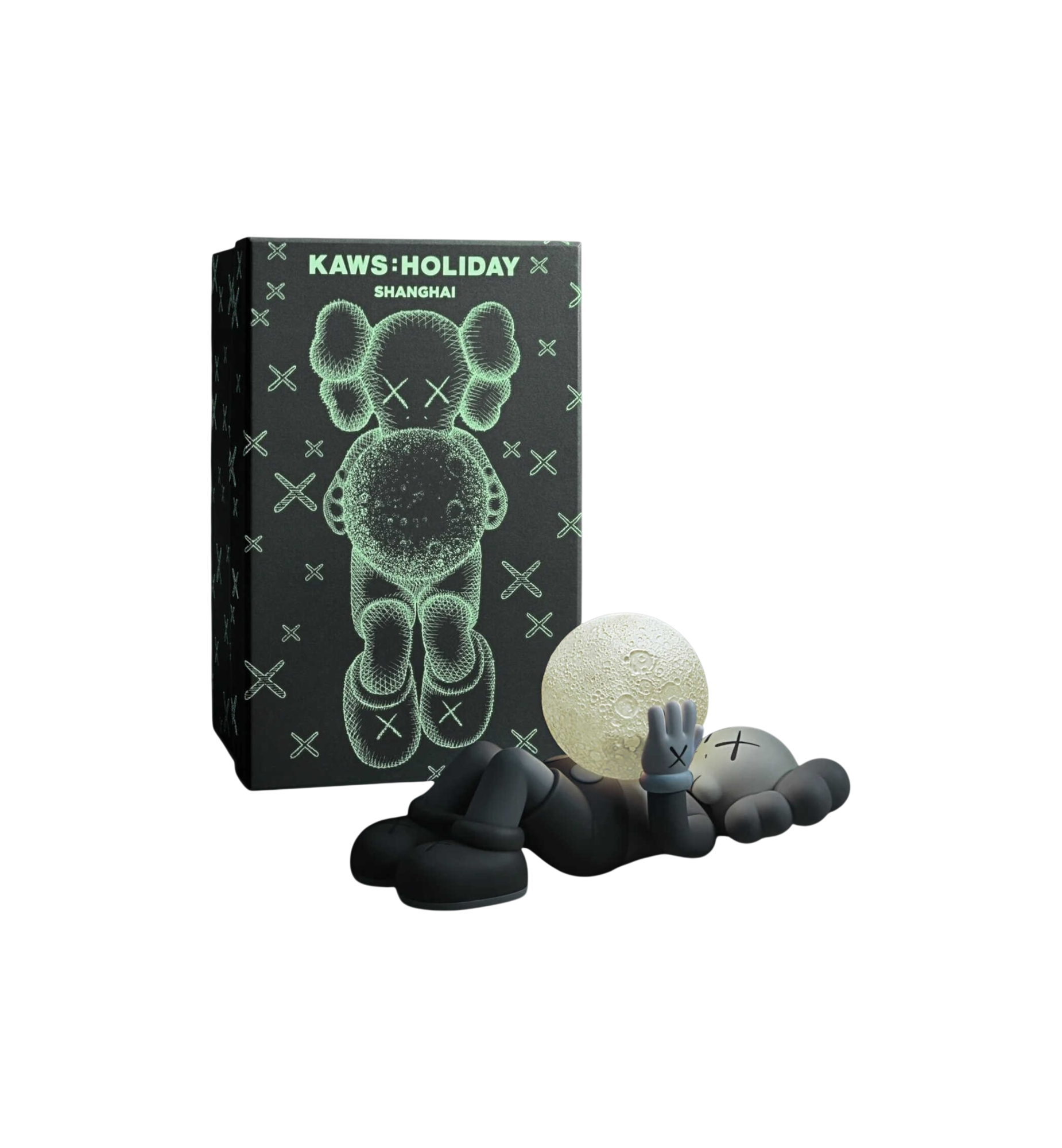 KAWS Holiday Shanghai Vinyl Figure "Grey"