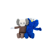 KAWS Seeing/Watching Plush "Grey/Blue"