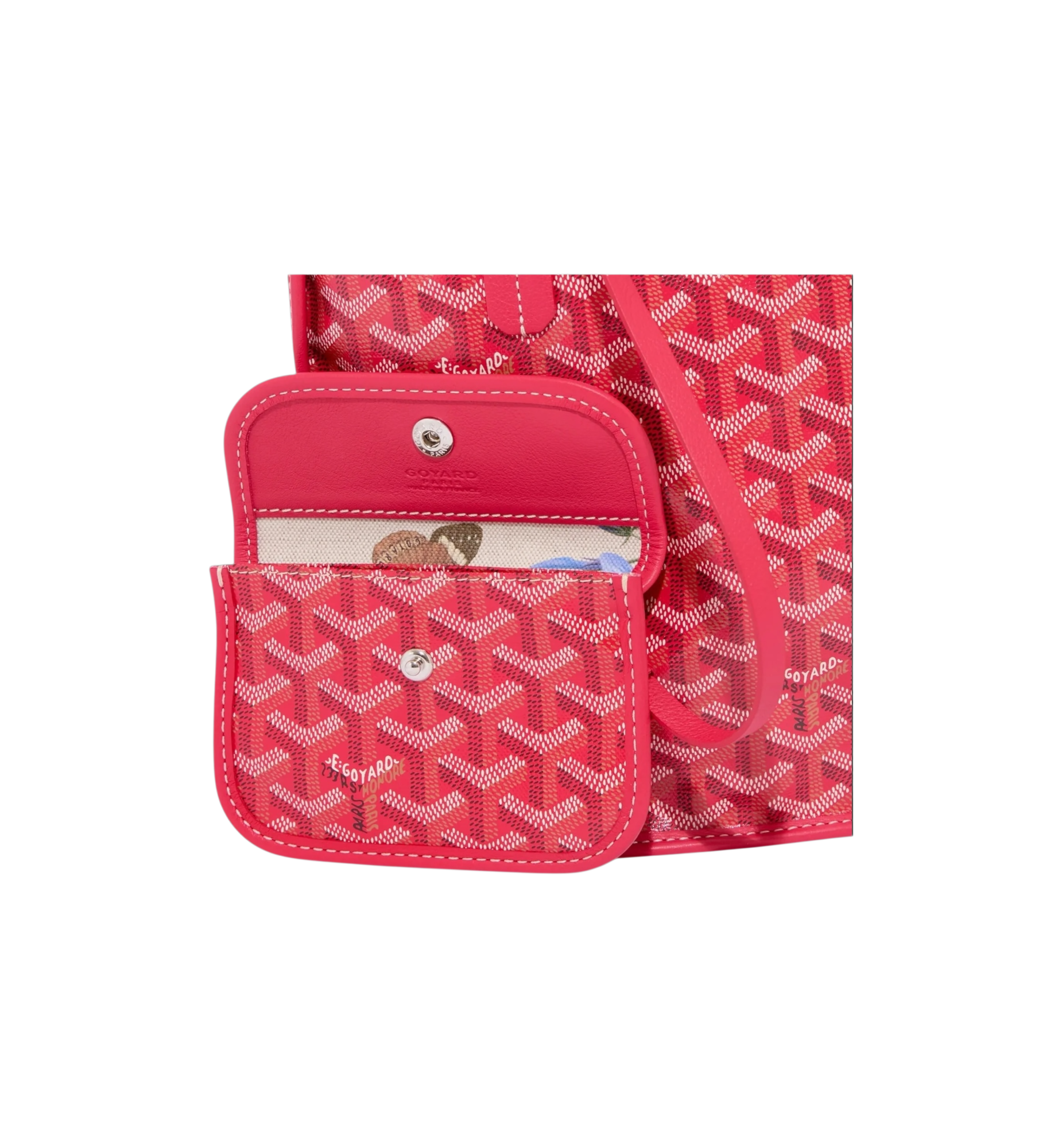 Goyard Anjou Mini Tote "Fuchsia"