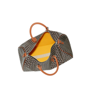 Goyard Boston 50 Bag "Black & Tan"