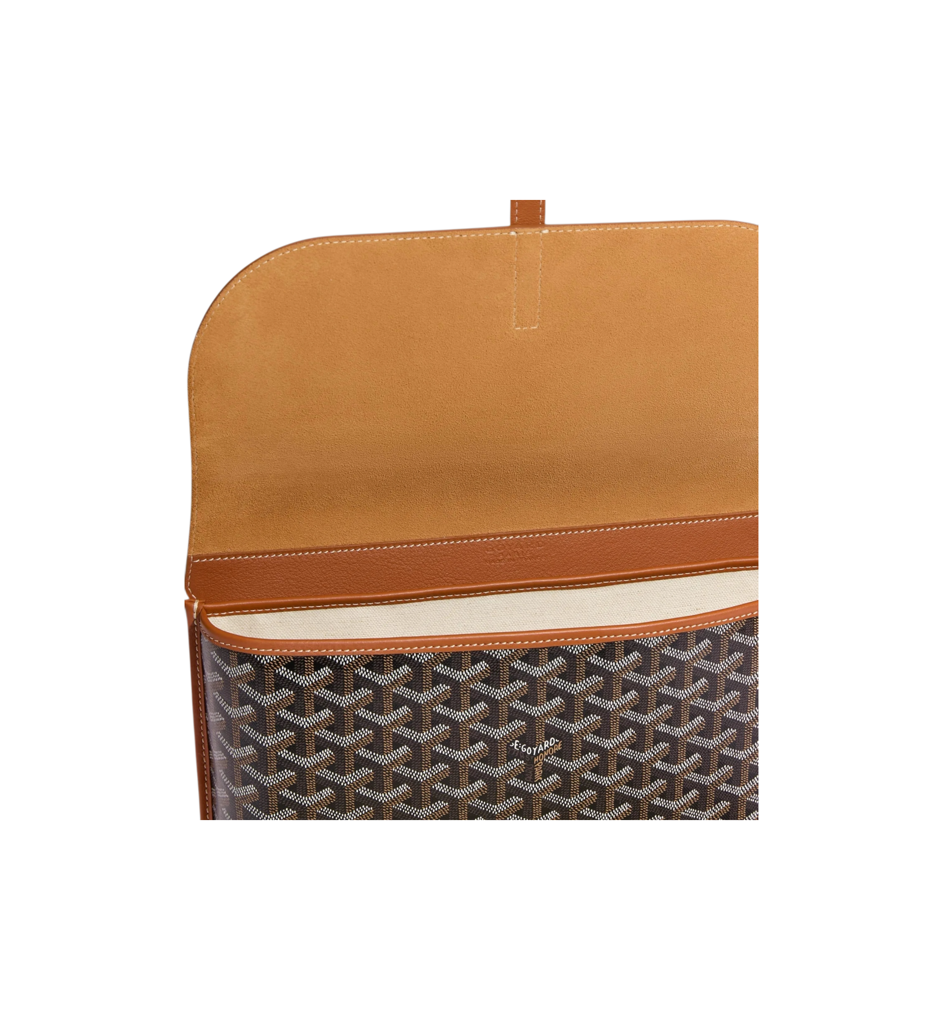 Goyard Coursier Messenger Bag "Black & Tan"