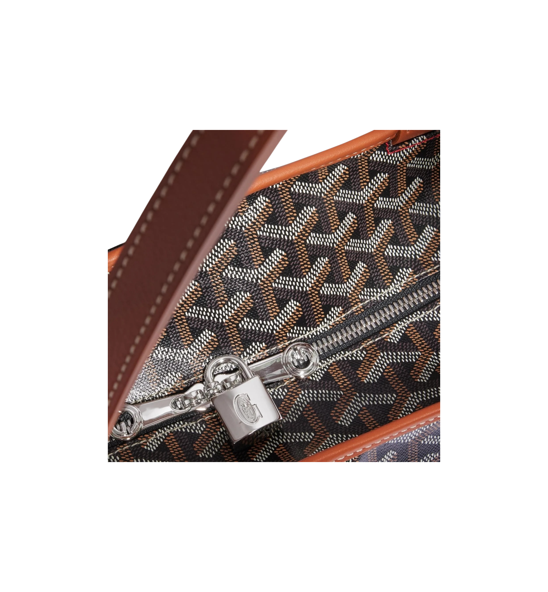 Goyard Artois Bag "GM Black & Tan"