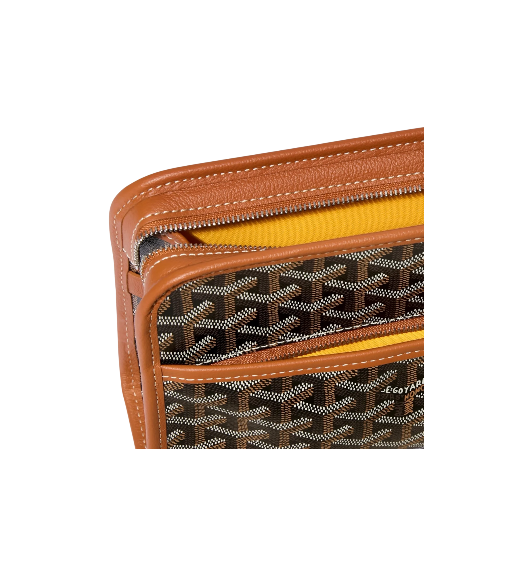 Goyard Jouvence Toiletry Bag "PM Black & Tan"