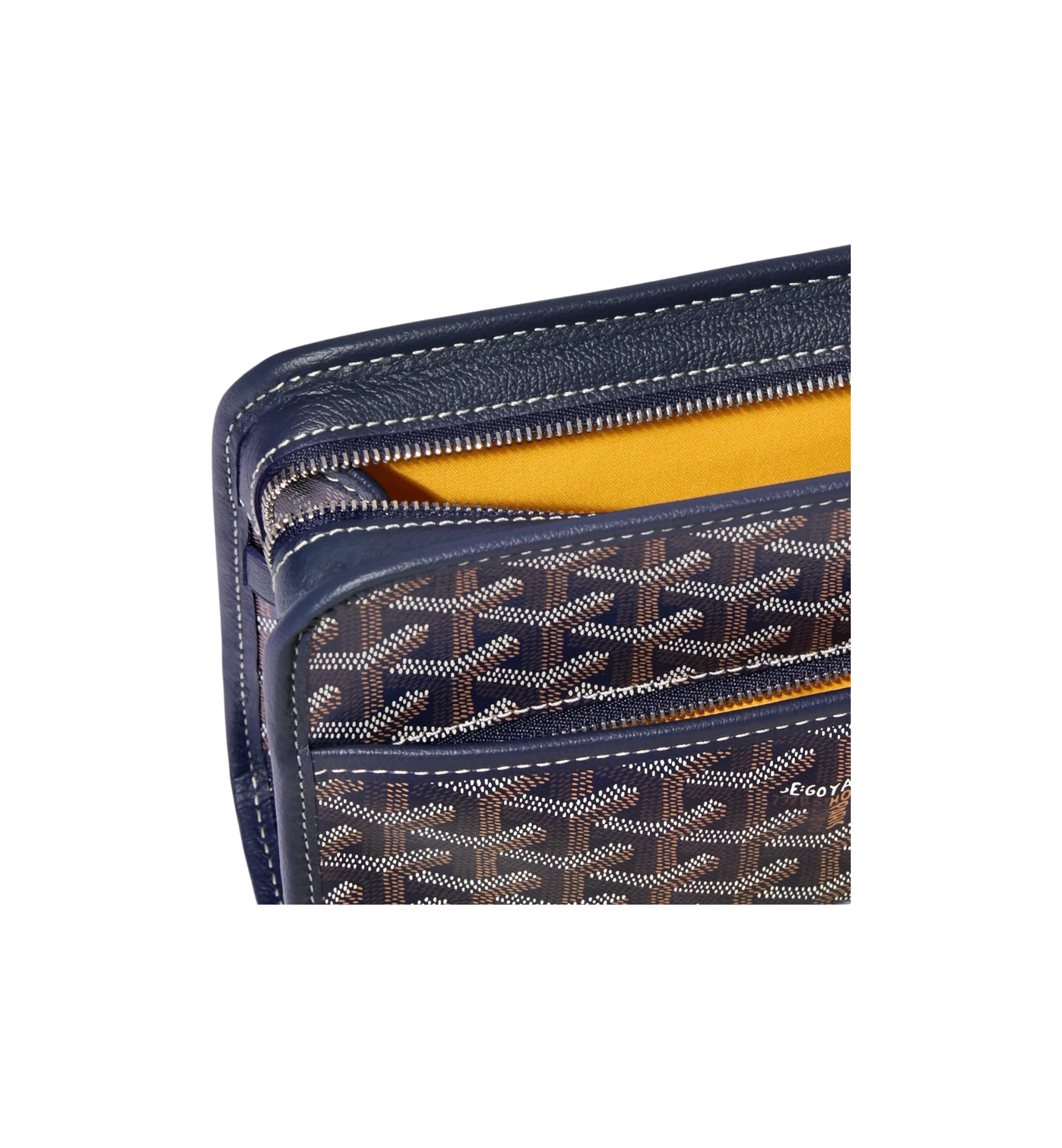 Goyard Jouvence Toiletry Bag "PM Navy Blue"