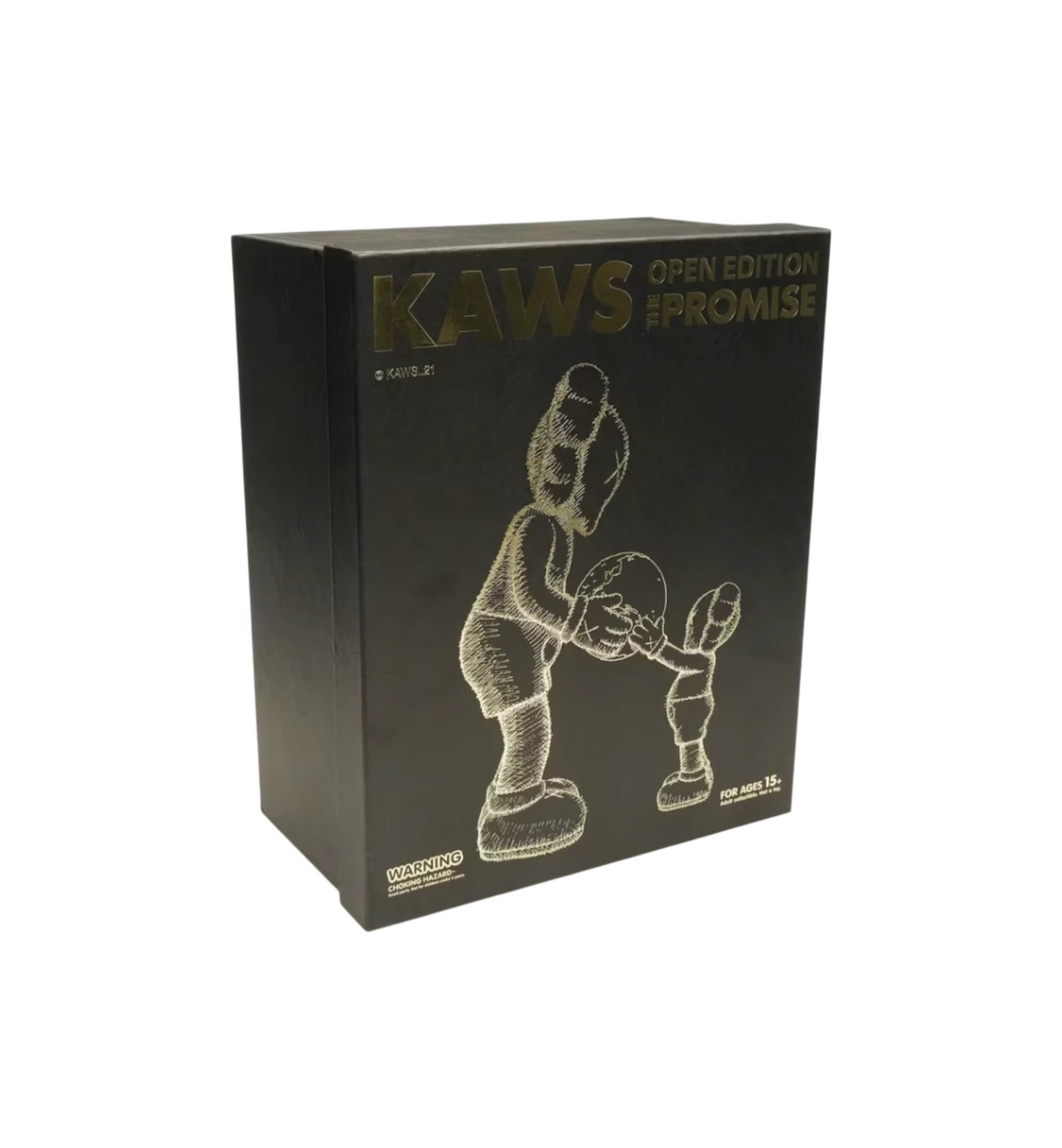 KAWS The Promise Vinyl Figure Set "Brown/Black/Grey"