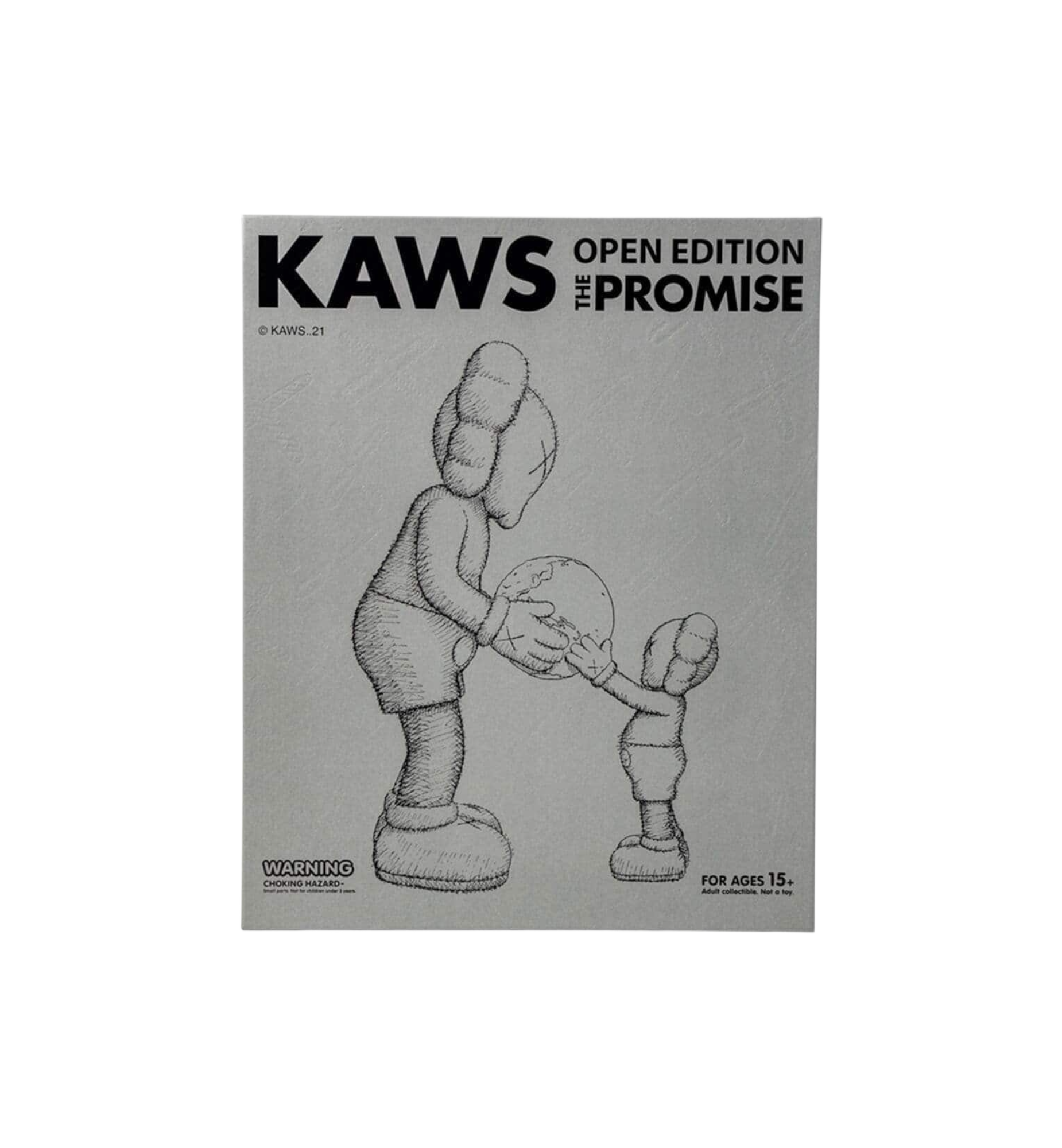 KAWS The Promise Vinyl Figure "Grey"