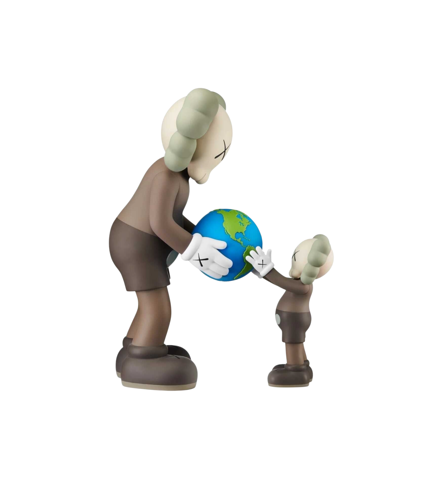 KAWS The Promise Vinyl Figure "Brown"