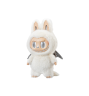 Pop Mart The Monsters Labubu Zimomo Angel in Clouds Figure + Tote Bag