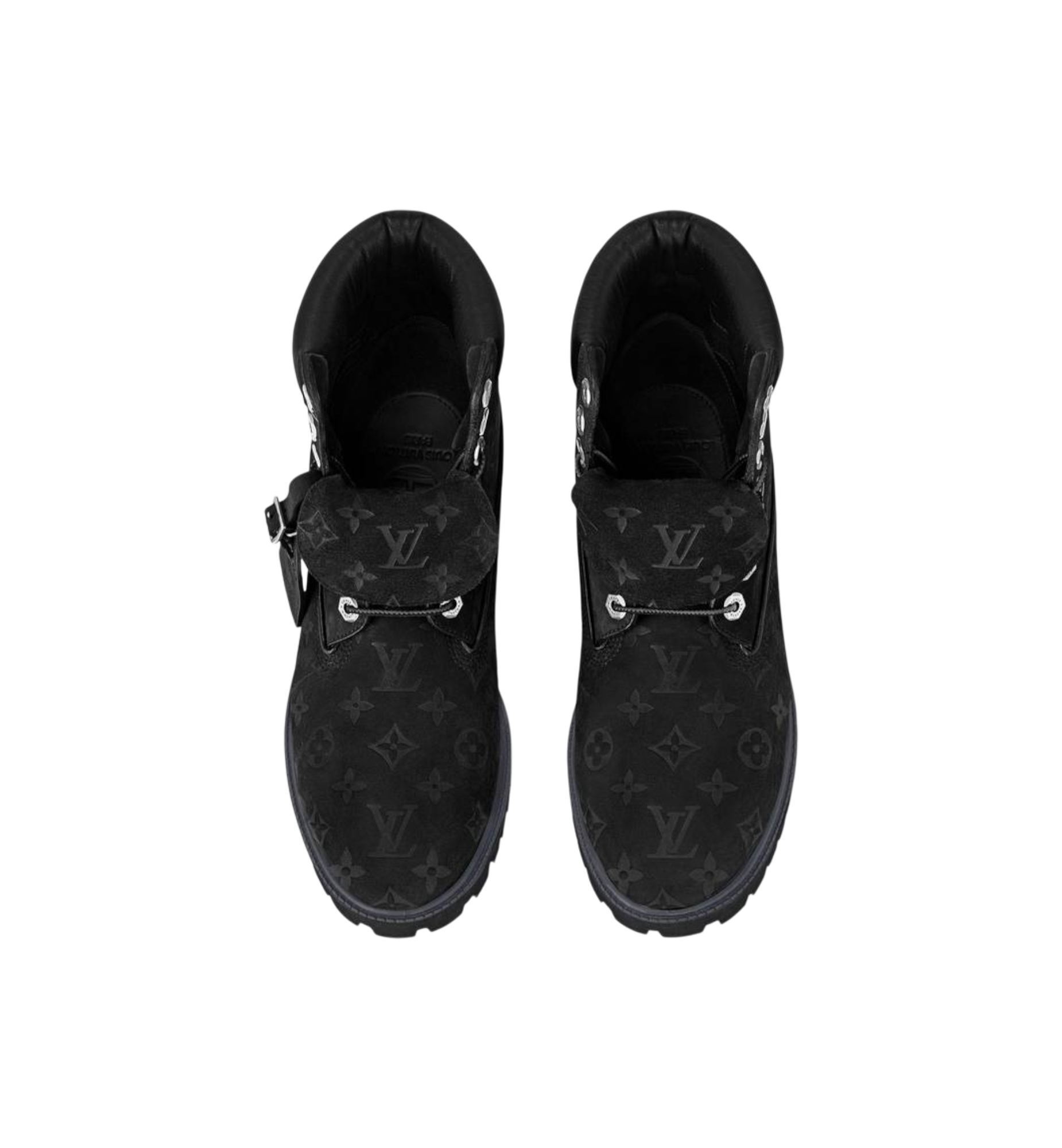 Louis Vuitton Timberland 6" Ankle Boot "Black Monogram"