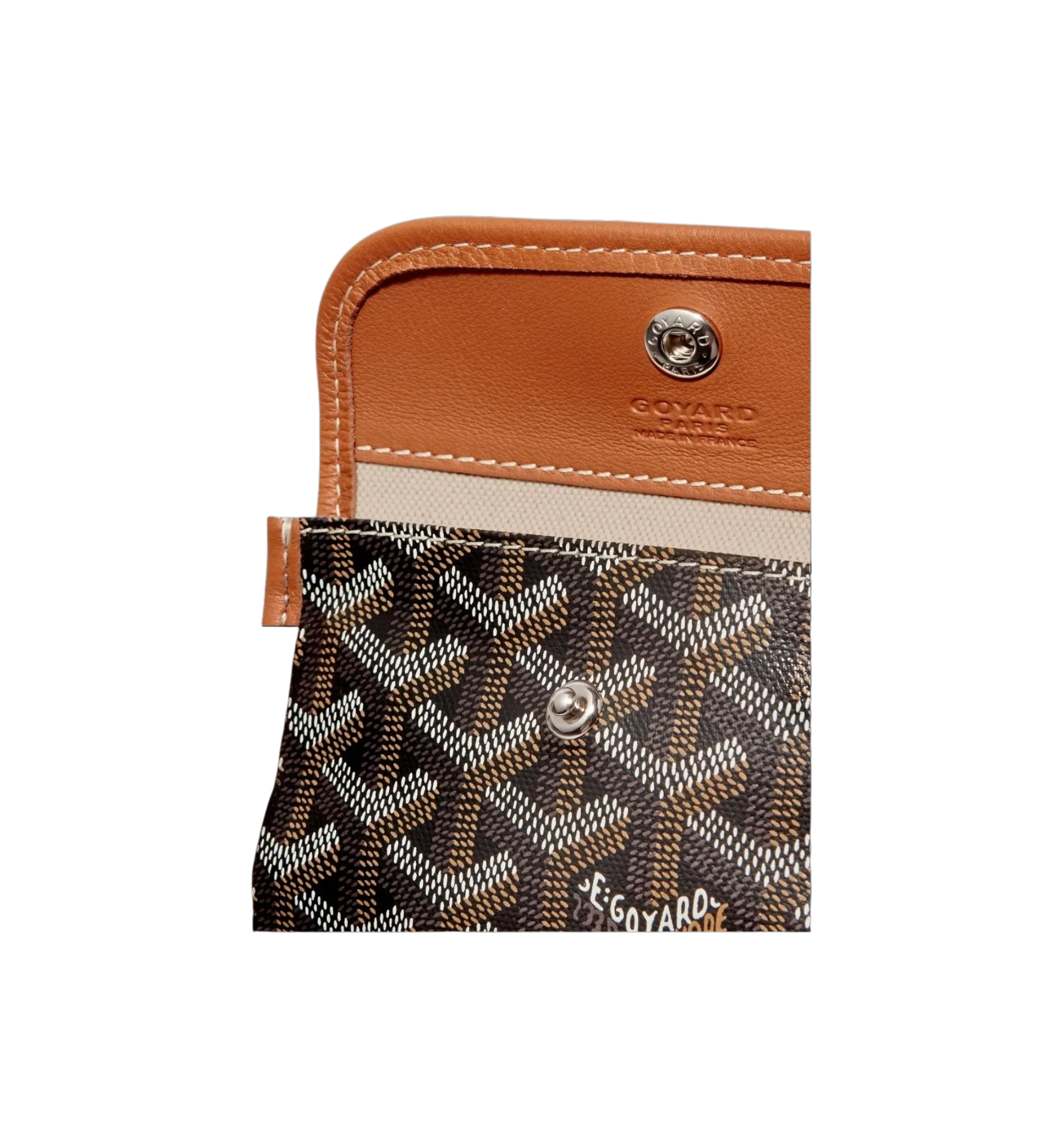 Goyard Anjou Mini Tote "Black & Tan"