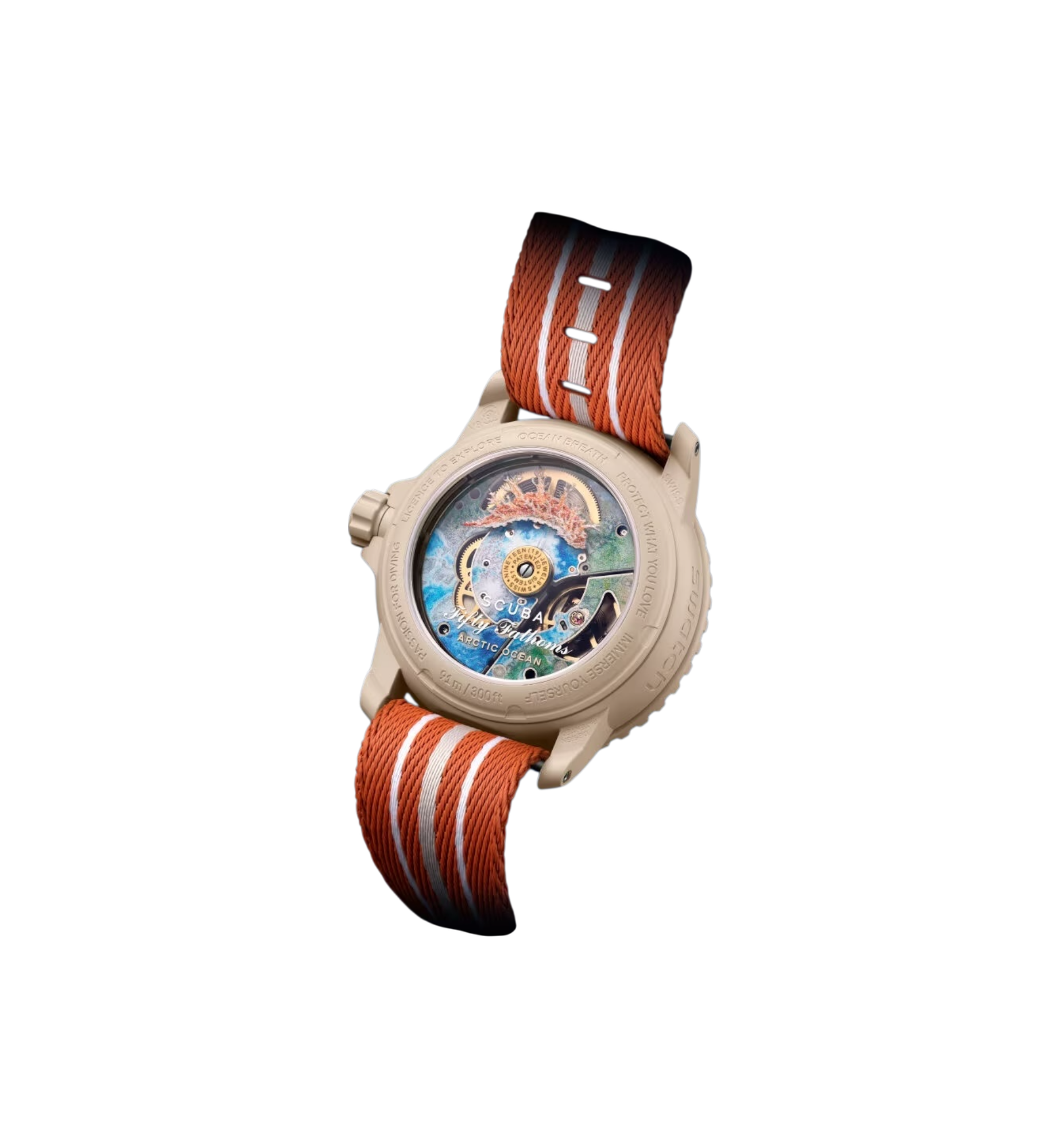Swatch x Blancpain Bioceramic Scuba Fifty Fathoms "Arctic Ocean"