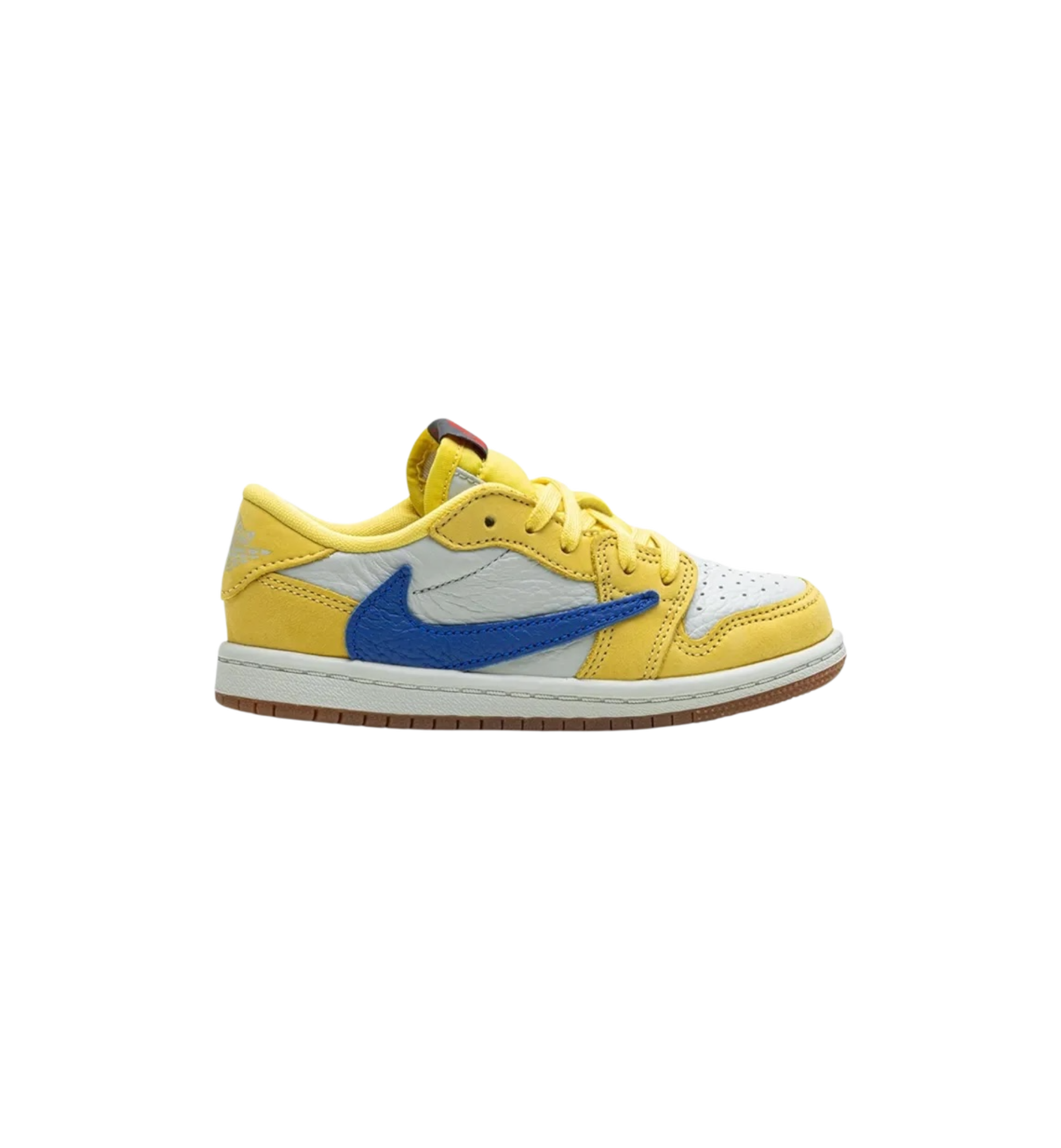 Air Jordan 1 Retro Low OG SP "Travis Scott Canary" (TD & PS)
