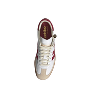 Adidas Samba "Sporty & Rich White Collegiate Burgundy"