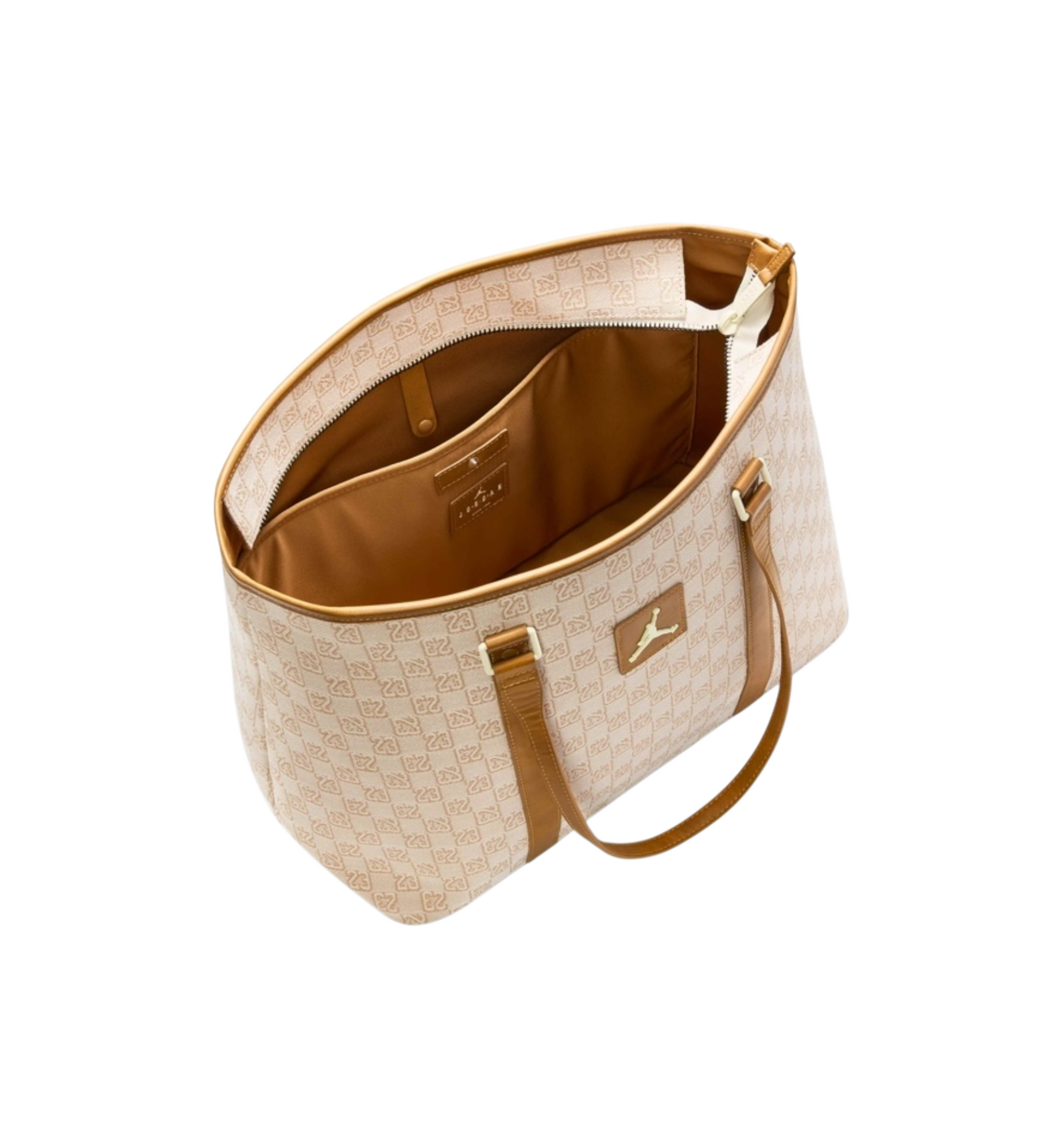 Jordan Monogram Tote Bag "Coconut Milk"