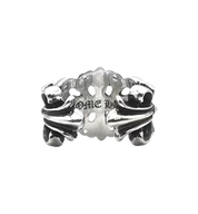 Chrome Hearts Floral Cross Ring "Silver"