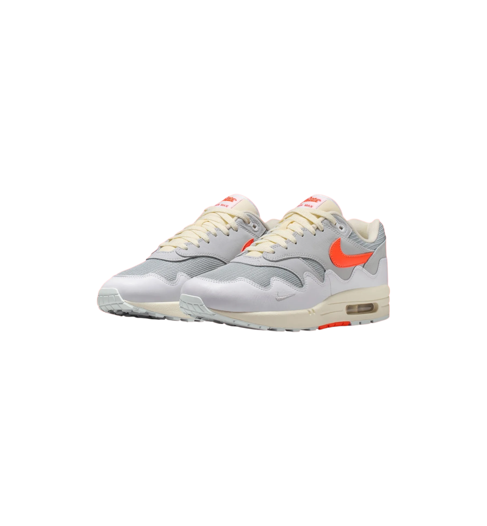 Nike Air Max 1 "Patta Waves White Hyper Crimson"