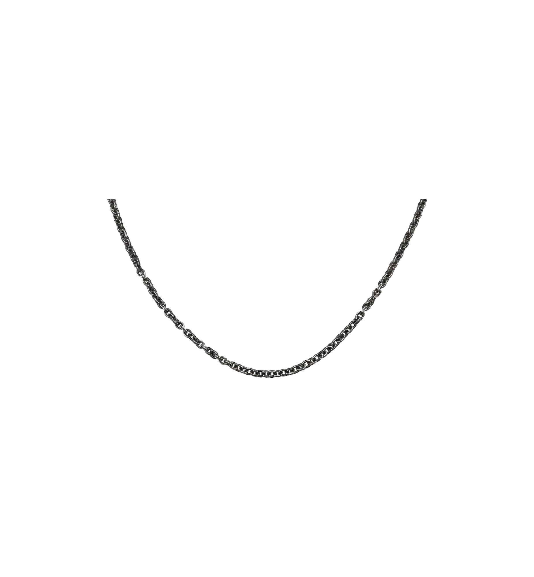 Chrome Hearts Paperchain Necklace "Silver"