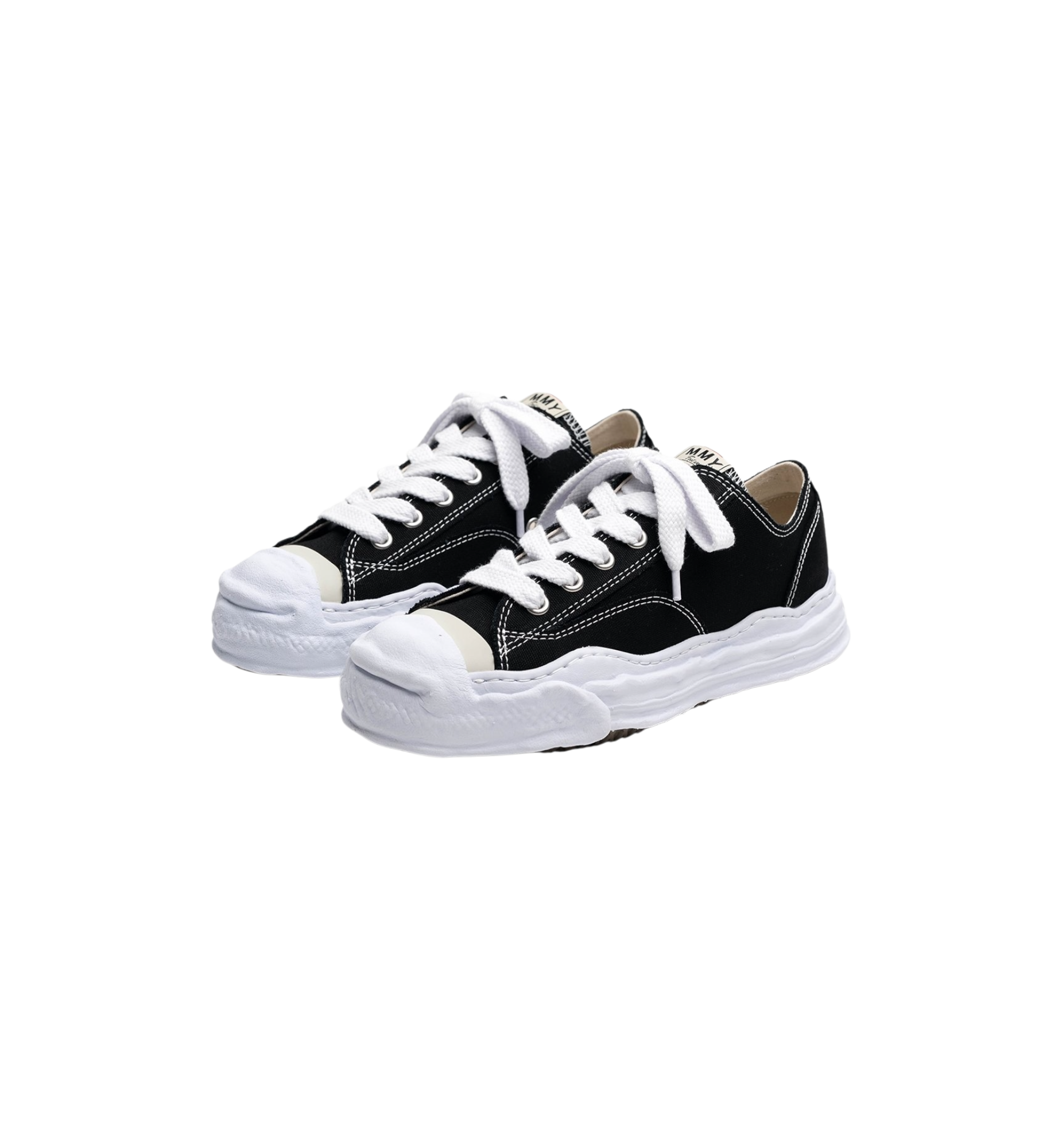 Maison MIHARA YASUHIRO Hank OG Sole Canvas Low "Black"