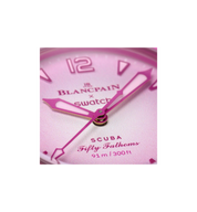 Swatch x Blancpain Bioceramic Scuba Fifty Fathoms "Pink Ocean"