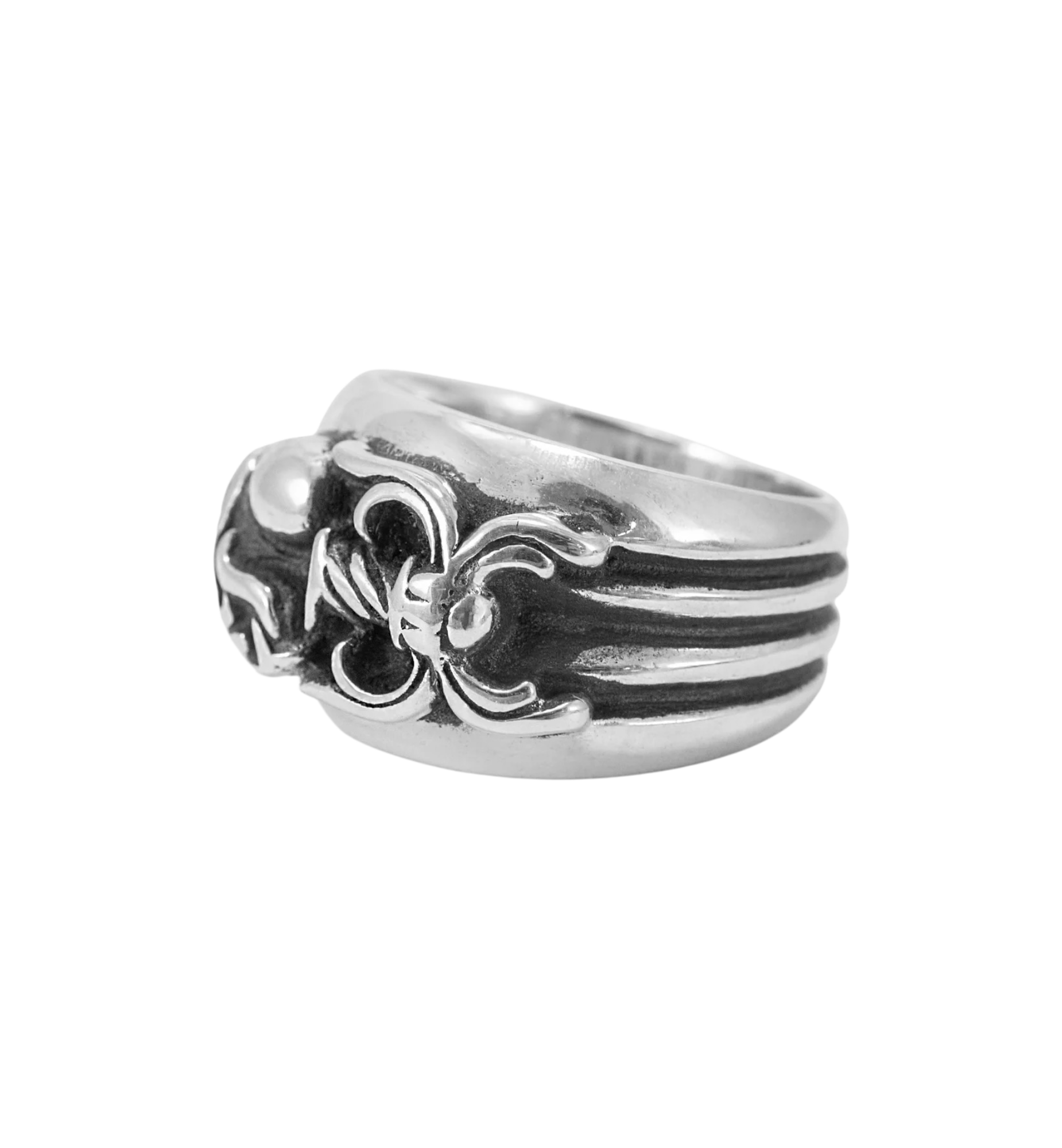 Chrome Hearts Dagger Heart Ring "Silver"