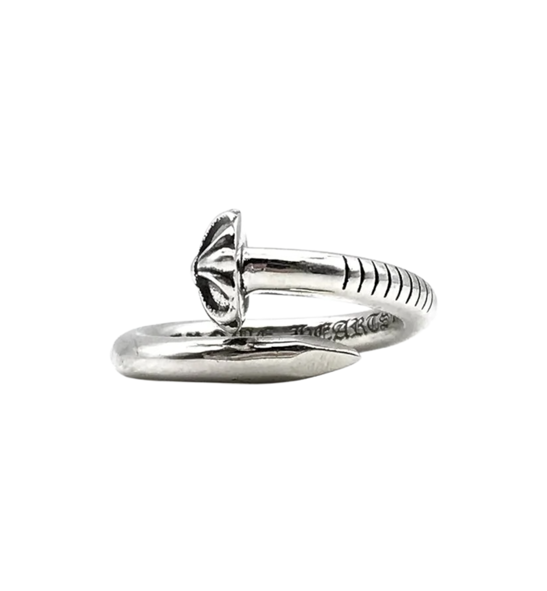Chrome Hearts Cross Nail Ring "Silver"