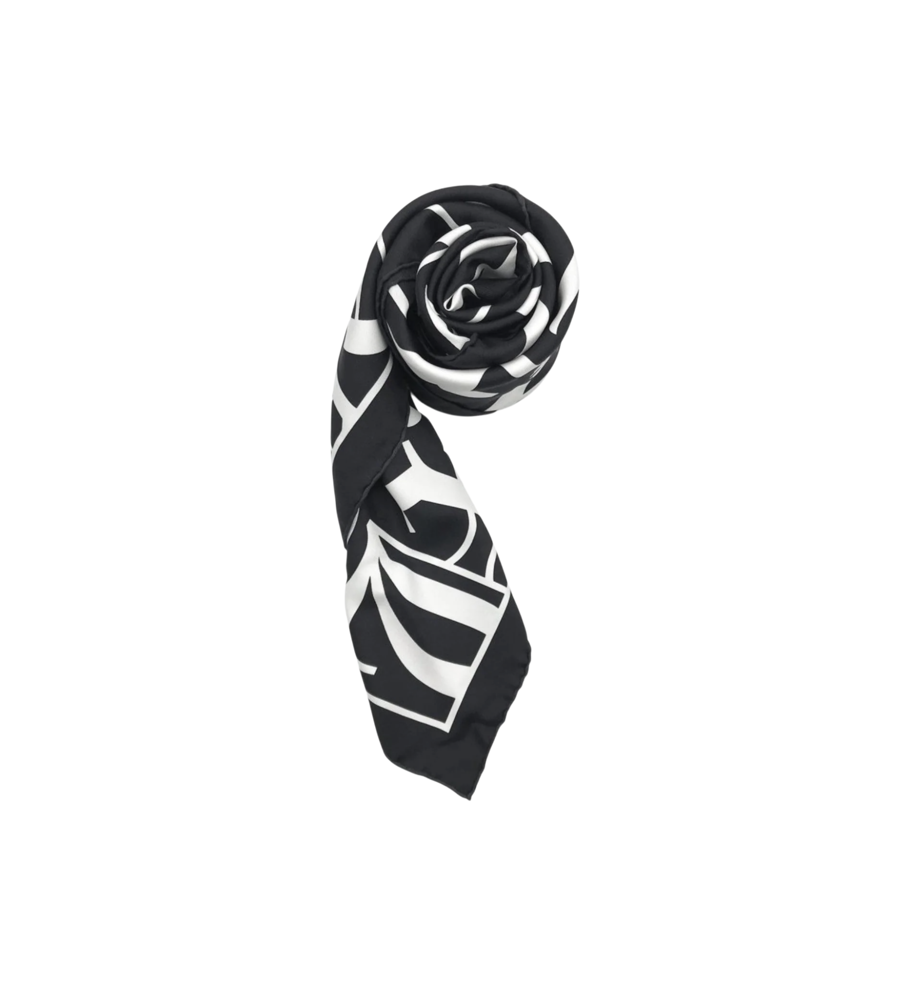 Chrome Hearts FY Scarf "Black/White"