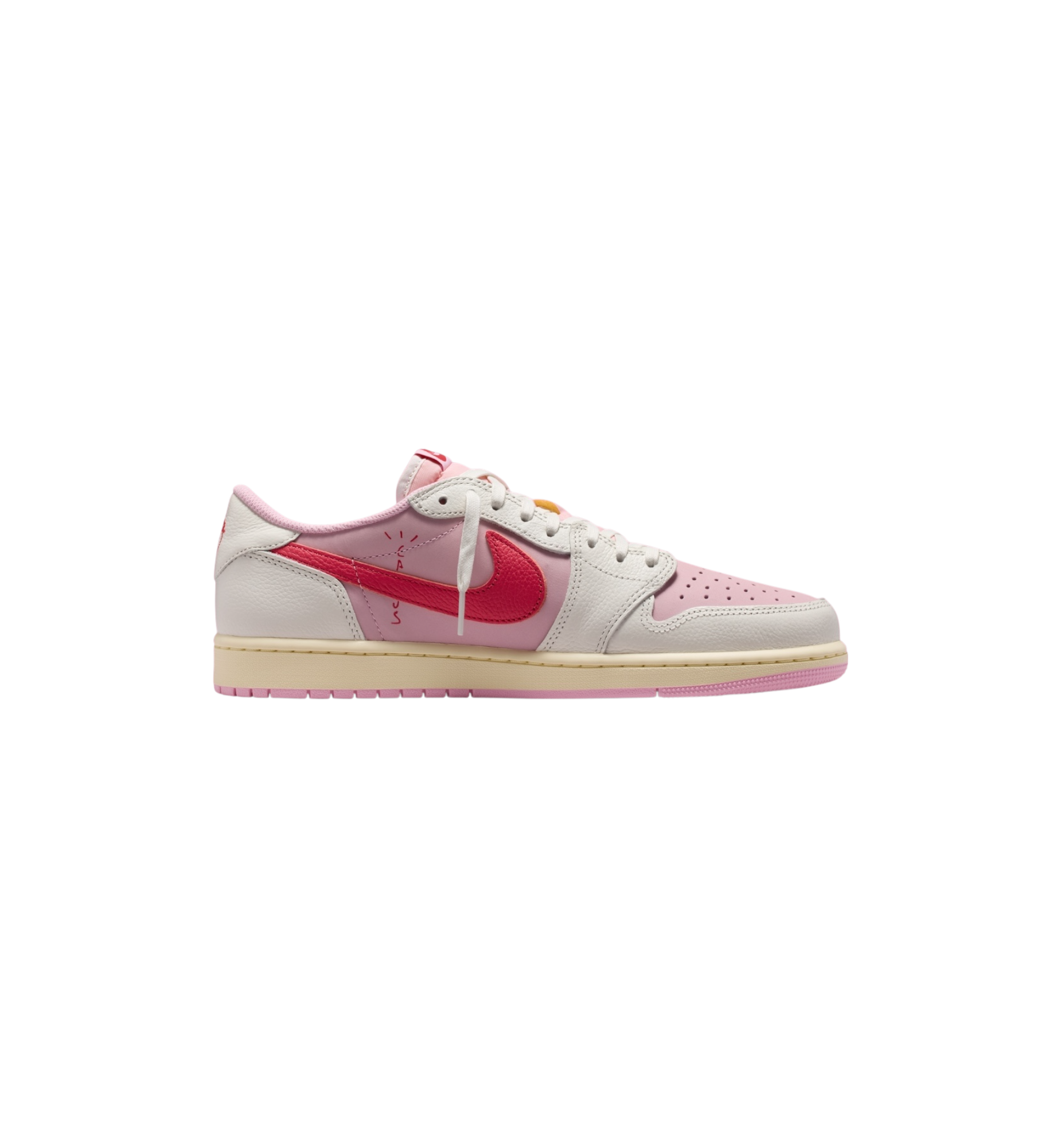 Air Jordan 1 Retro Low OG SP "Travis Scott Sail Tropical Pink"