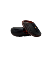 Nike Mind 001 Flyknit Slide "Bronze Eclipse Total Orange"