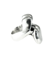 Chrome Hearts Rolling Stone Ring "Silver"