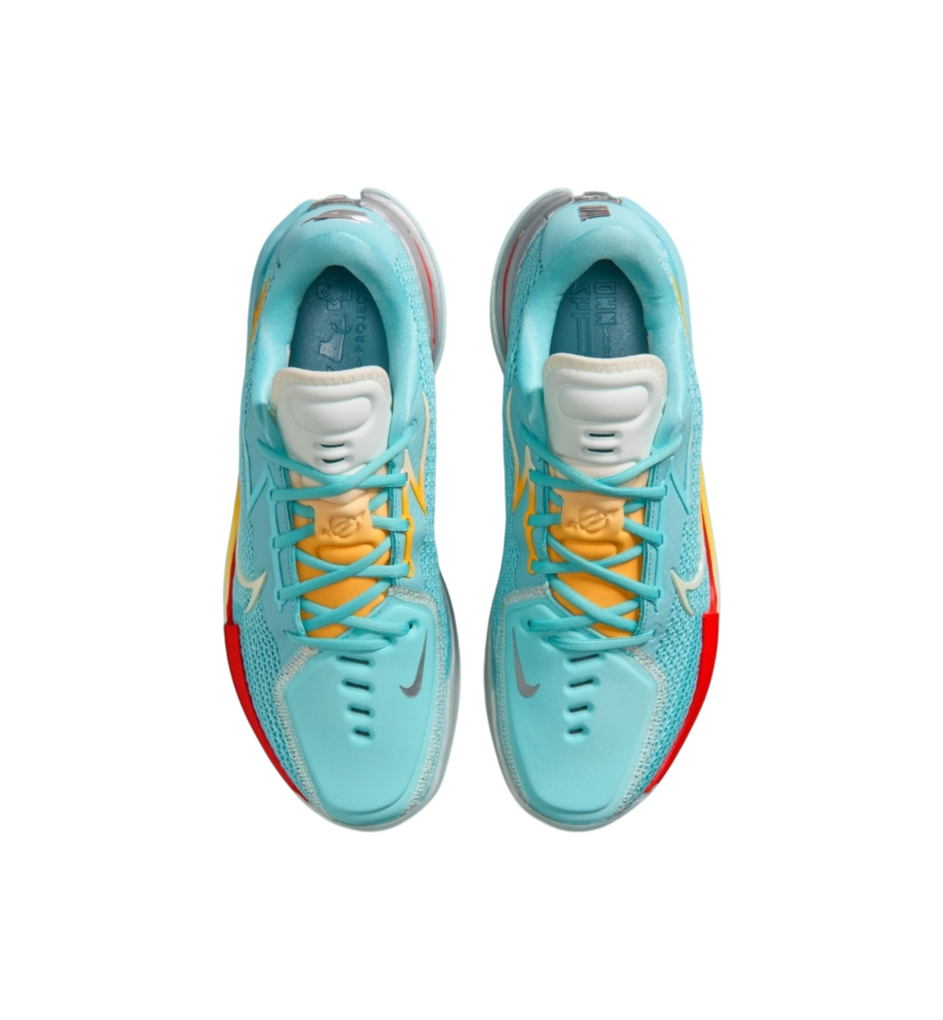 Nike Air Zoom GT Cut Titan x Dylan Harper Bleached Aqua top view at Stashed UAE