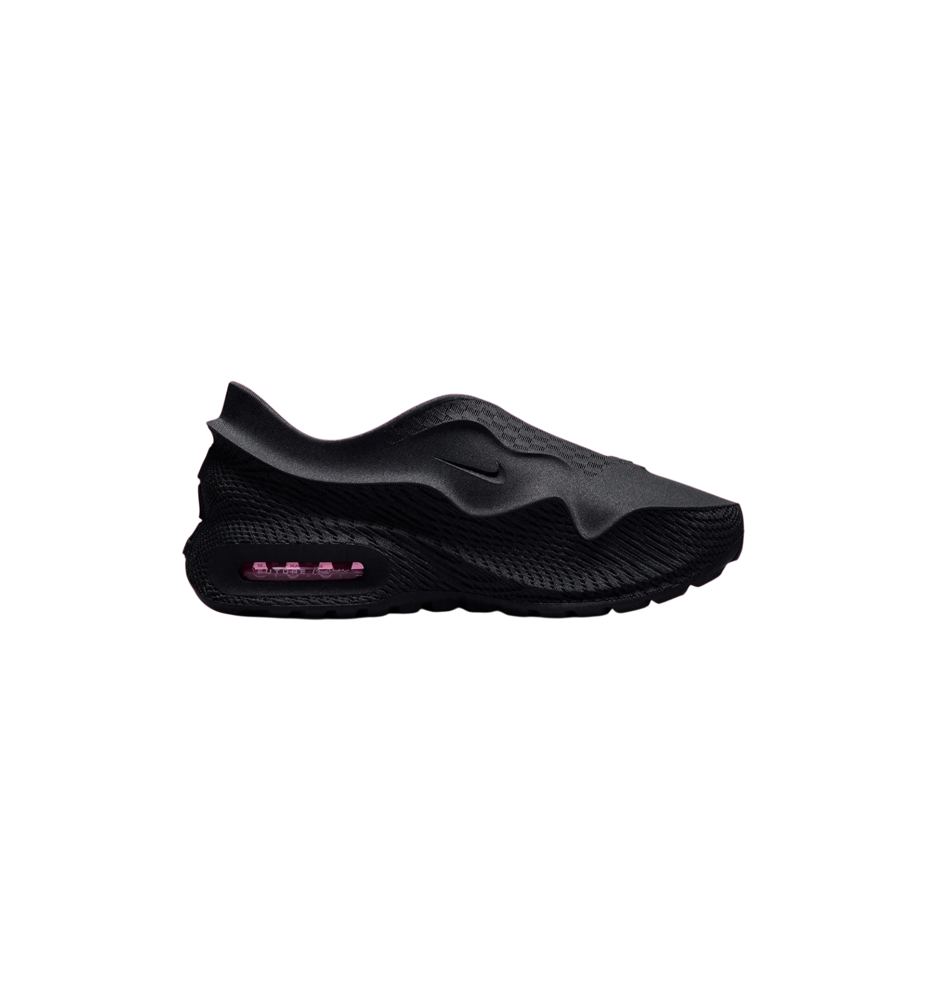 Nike Air Max 1000.2 Black Pink Spell side view at Stashed UAE