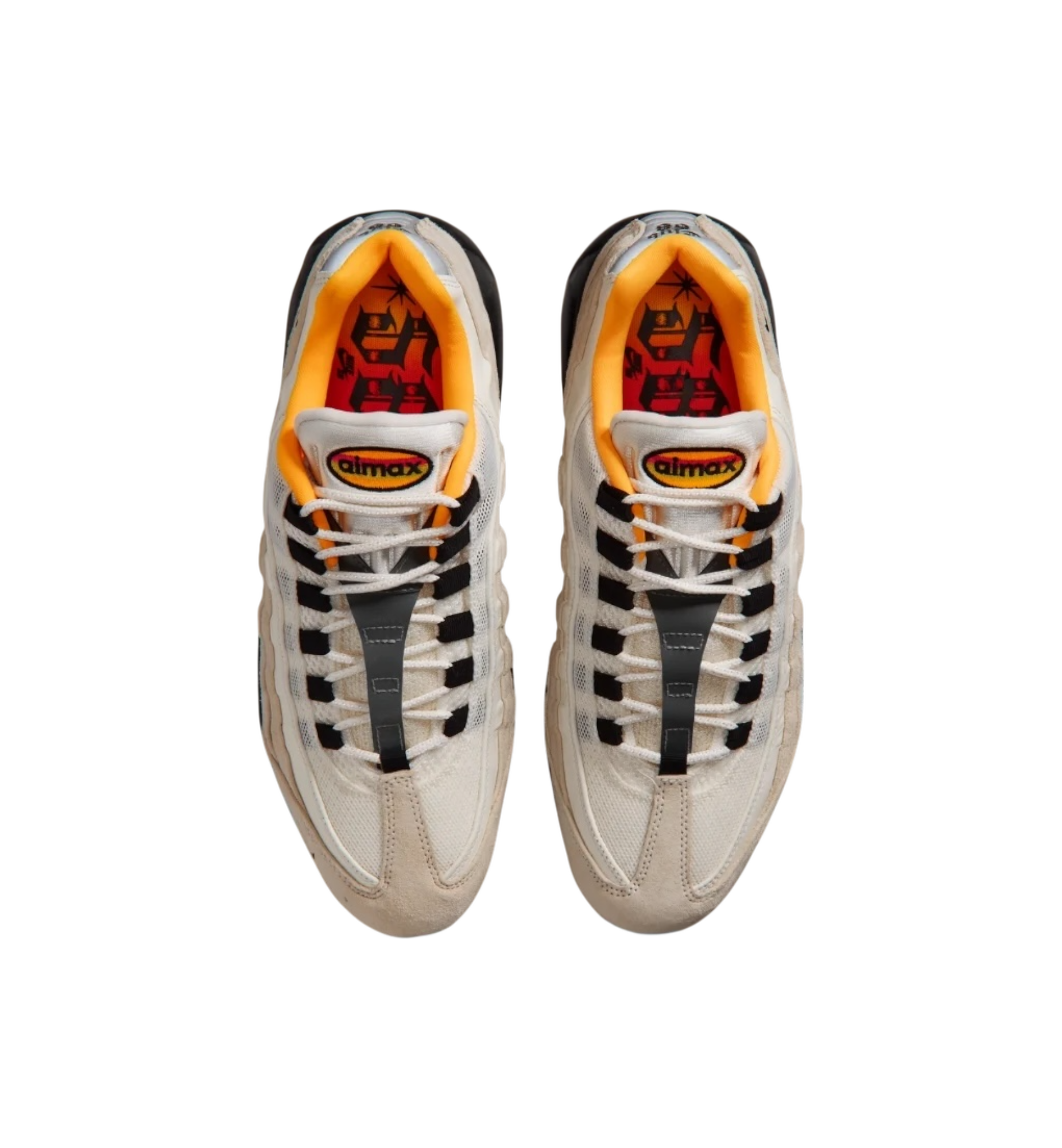 Nike SB Air Max 95 World Cup Pack Sail top view at Stashed UAE