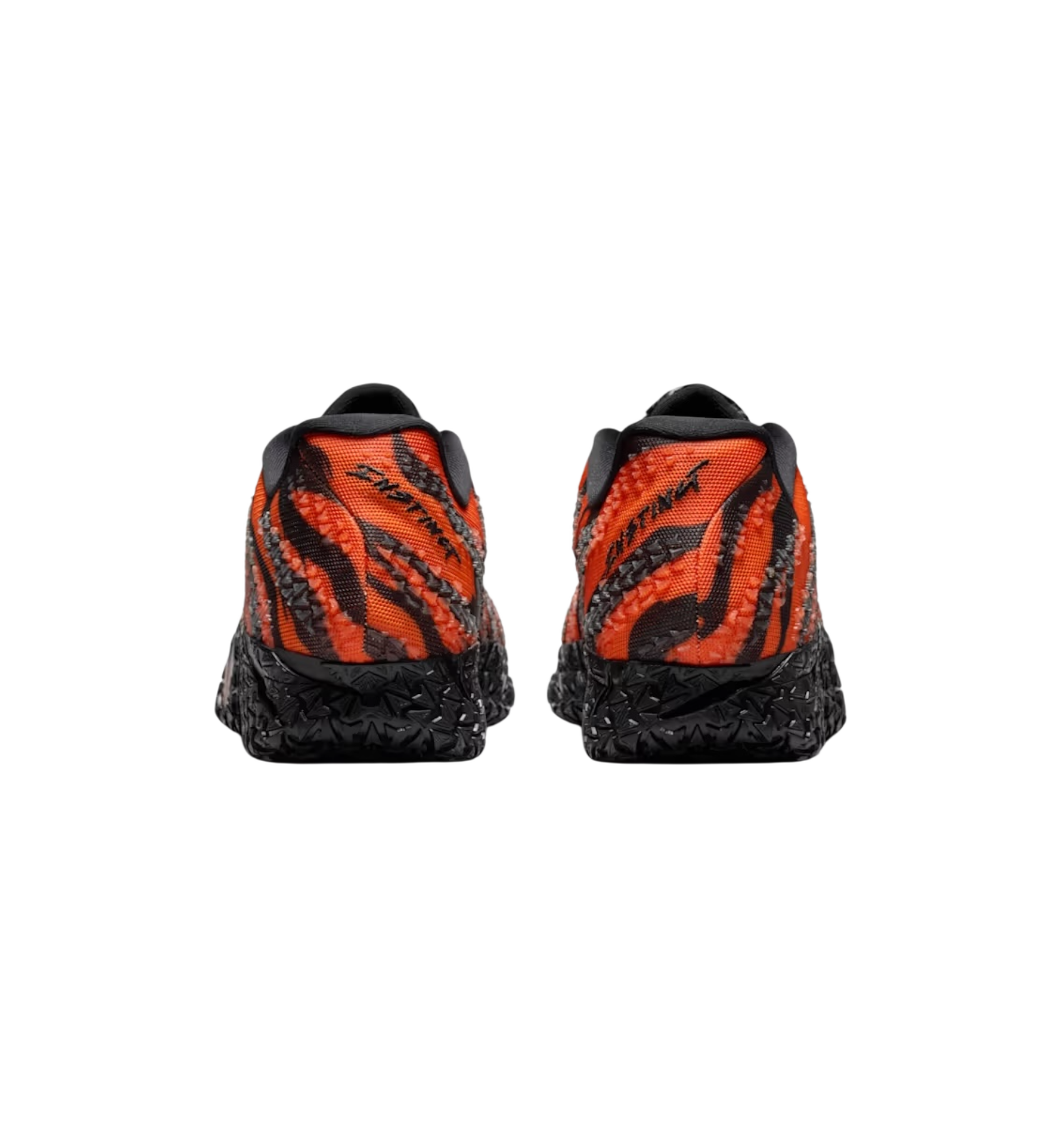 Nike Ja 3 Animal Pack Tiger heel view at Stashed UAE