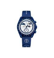 Swatch x Omega Bioceramic Moonswatch Mission To Earthphase Snoopy Gold Beaver Moon at Stashed UAE