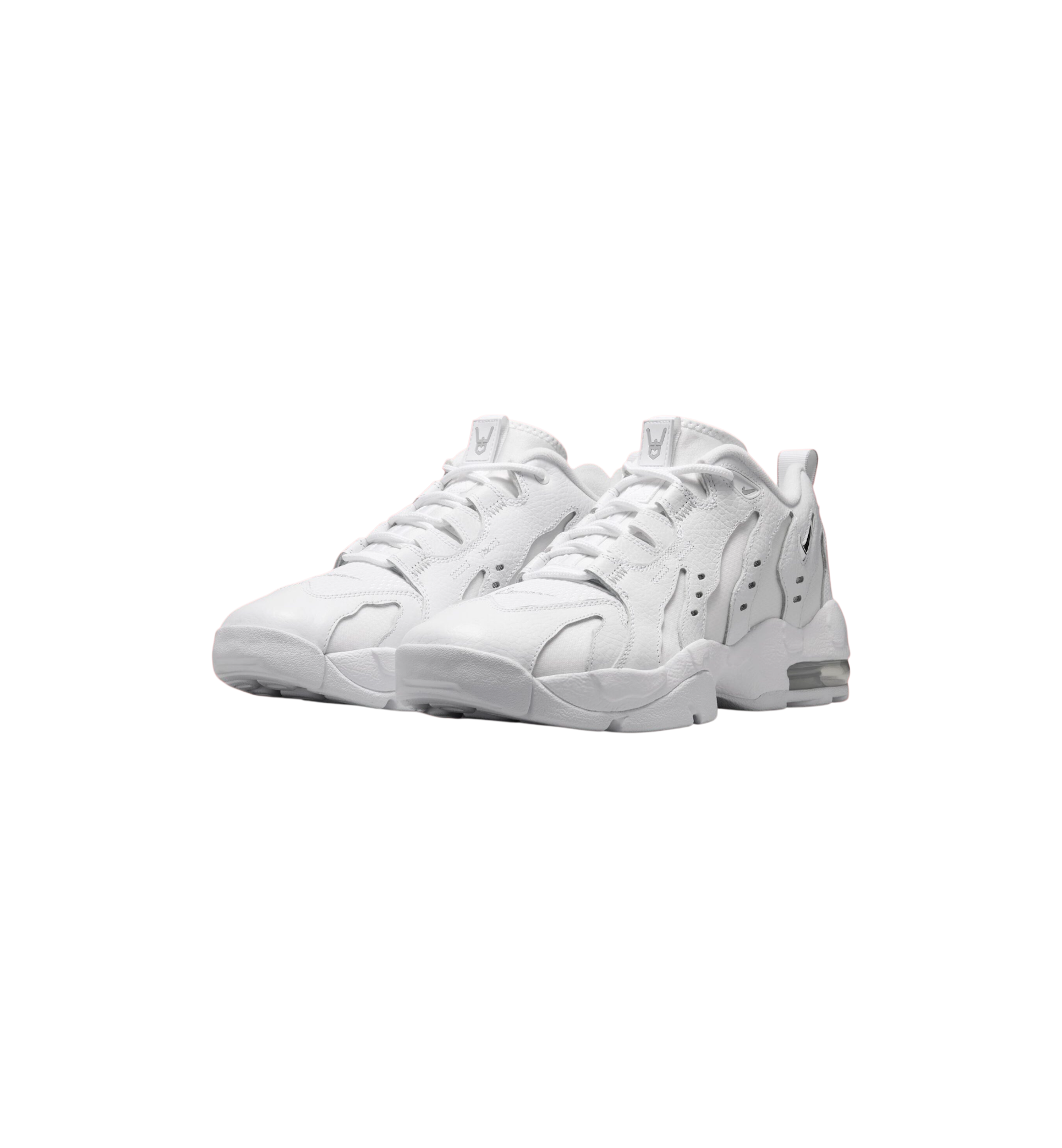 Nike Air DT Max '96 Low Triple White pair at Stashed UAE