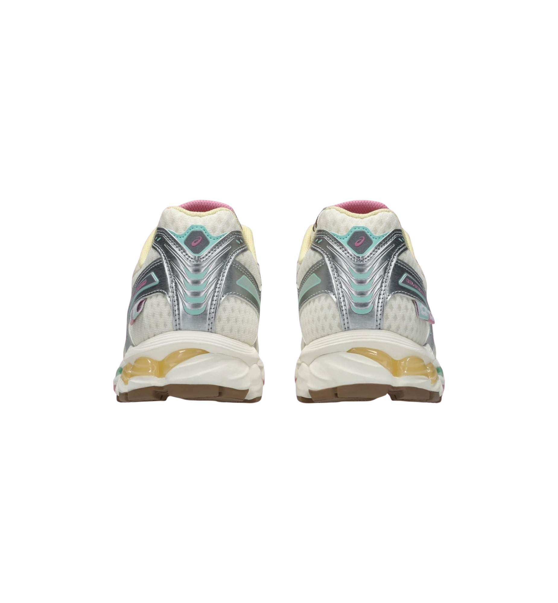 ASICS GEL-KAYANO 12.1 Vandy The Pink Vanilla heel view at Stashed UAE