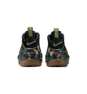 Nike Air Foamposite Pro Army Camo 2026 heel view at Stashed UAE