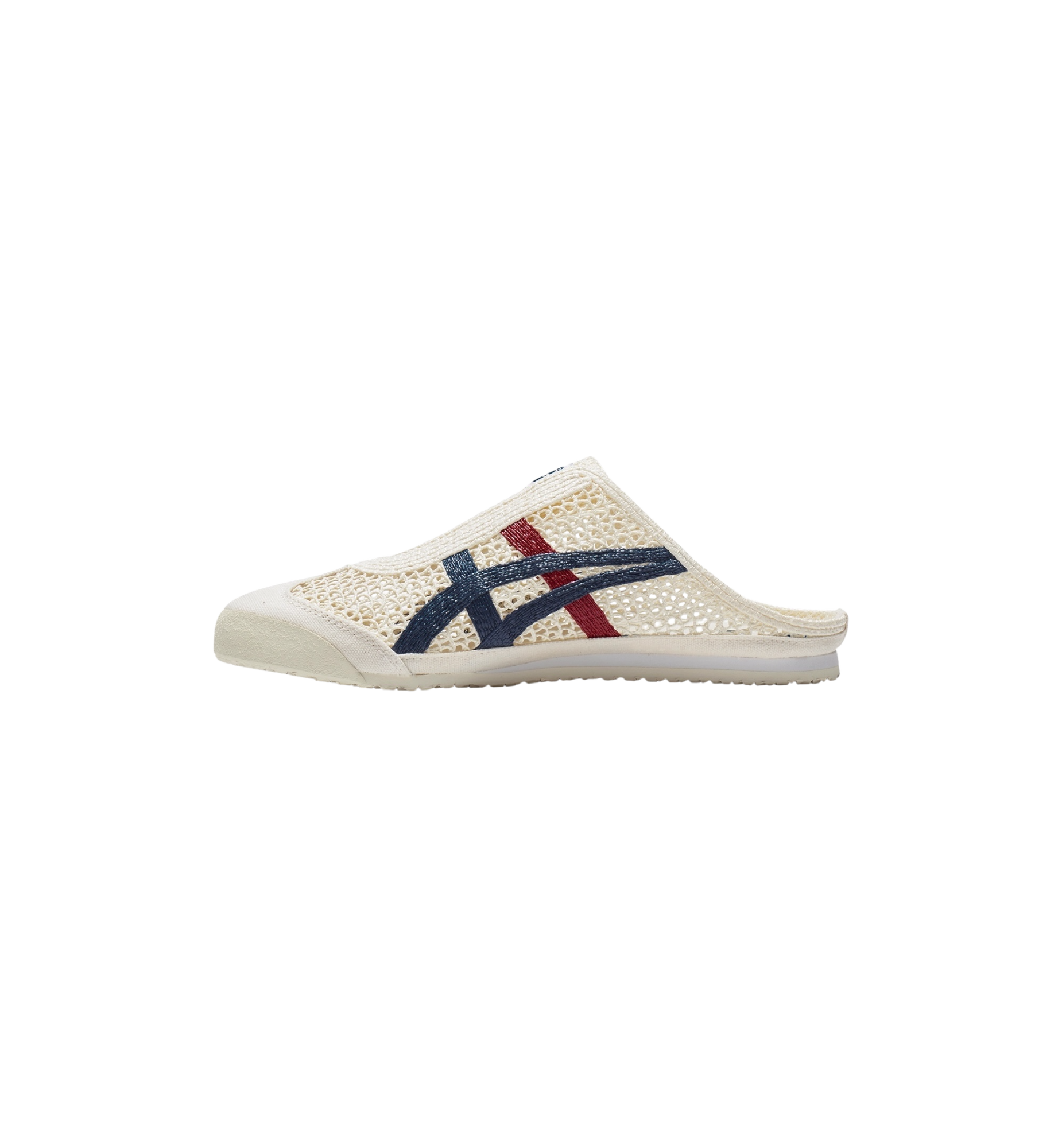 Onitsuka Tiger Mexico 66 Sabot Cream Mako Blue side view at Stashed UAE