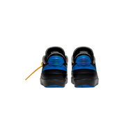 Air Jordan 2 Retro Low SP Off-White Black Blue heel view at Stashed UAE