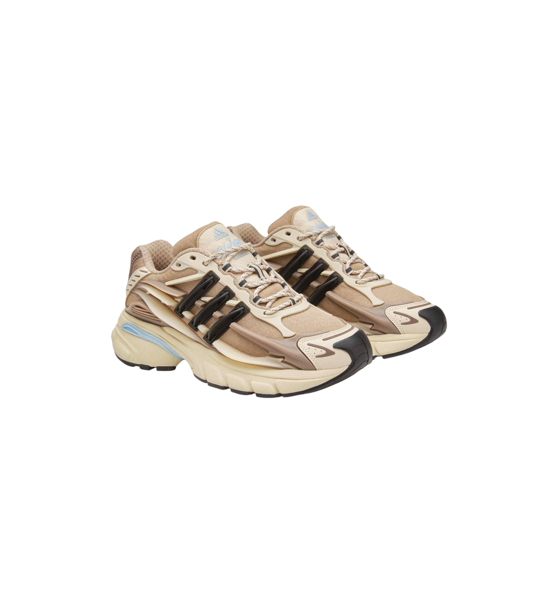 Adidas Adistar Jellyfish Pharrell Williams Crystal Sand pair at Stashed UAE