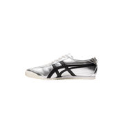 Onitsuka Tiger Mexico 66 Pure Silver Black side view at Stashed UAE