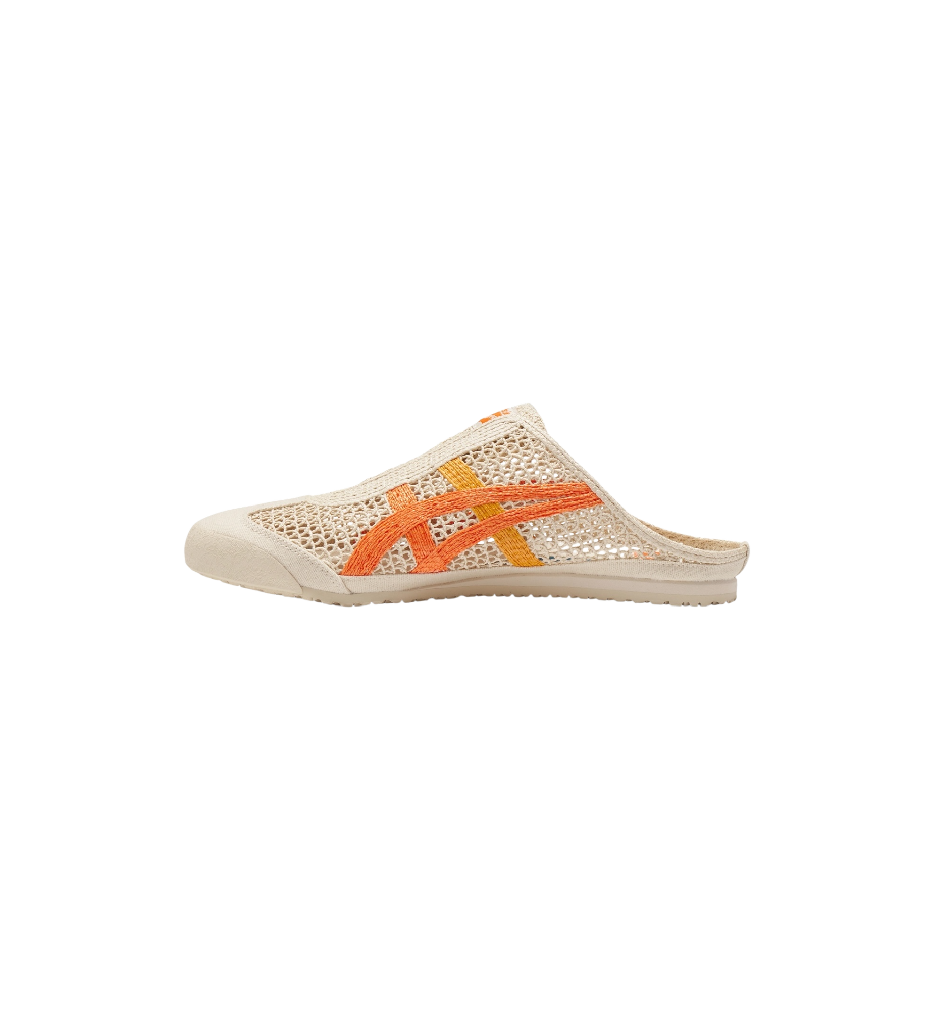Onitsuka Tiger Mexico 66 Sabot Oatmeal Habanero side view at Stashed UAE