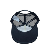 Chrome Hearts Hollywood Cross King Taco Trucker Cap "Black/White"