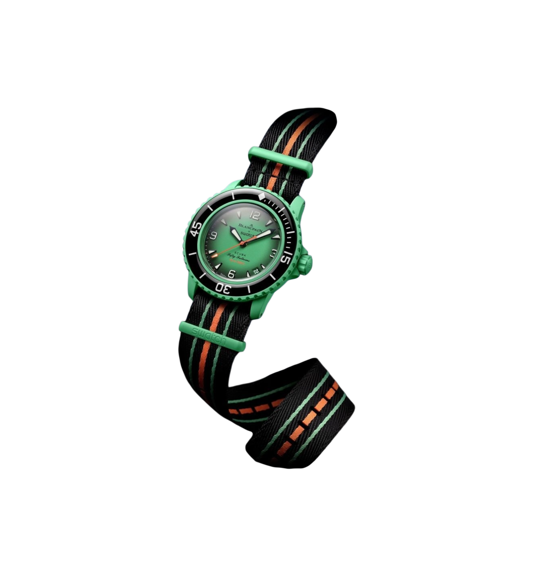 Swatch x Blancpain Bioceramic Scuba Fifty Fathoms "Indian Ocean"
