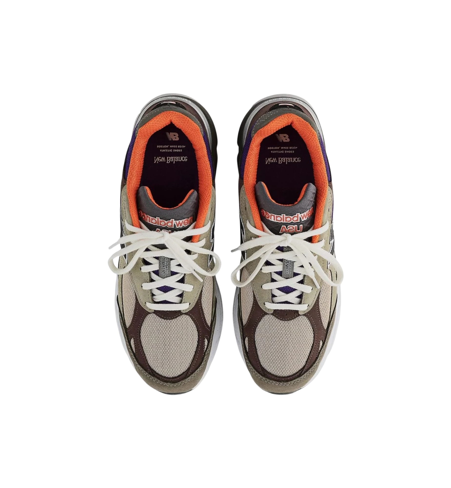 New Balance 990v3 MiUSA "Teddy Santis Khaki Orange"
