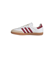 Adidas Samba "Sporty & Rich White Collegiate Burgundy"