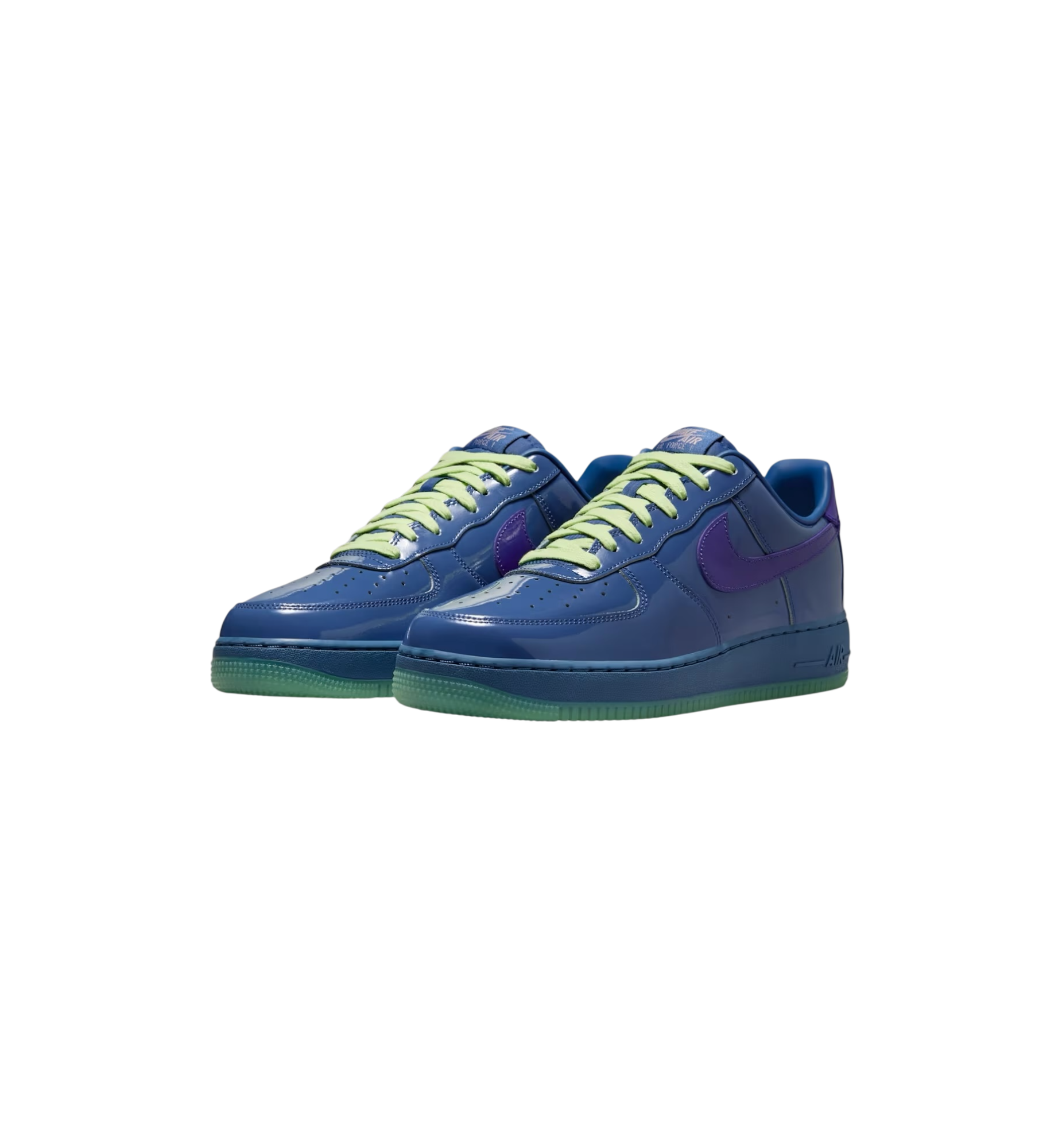 Nike Air Force 1 Low "Patent Leather Mystic Navy Grape Ice"