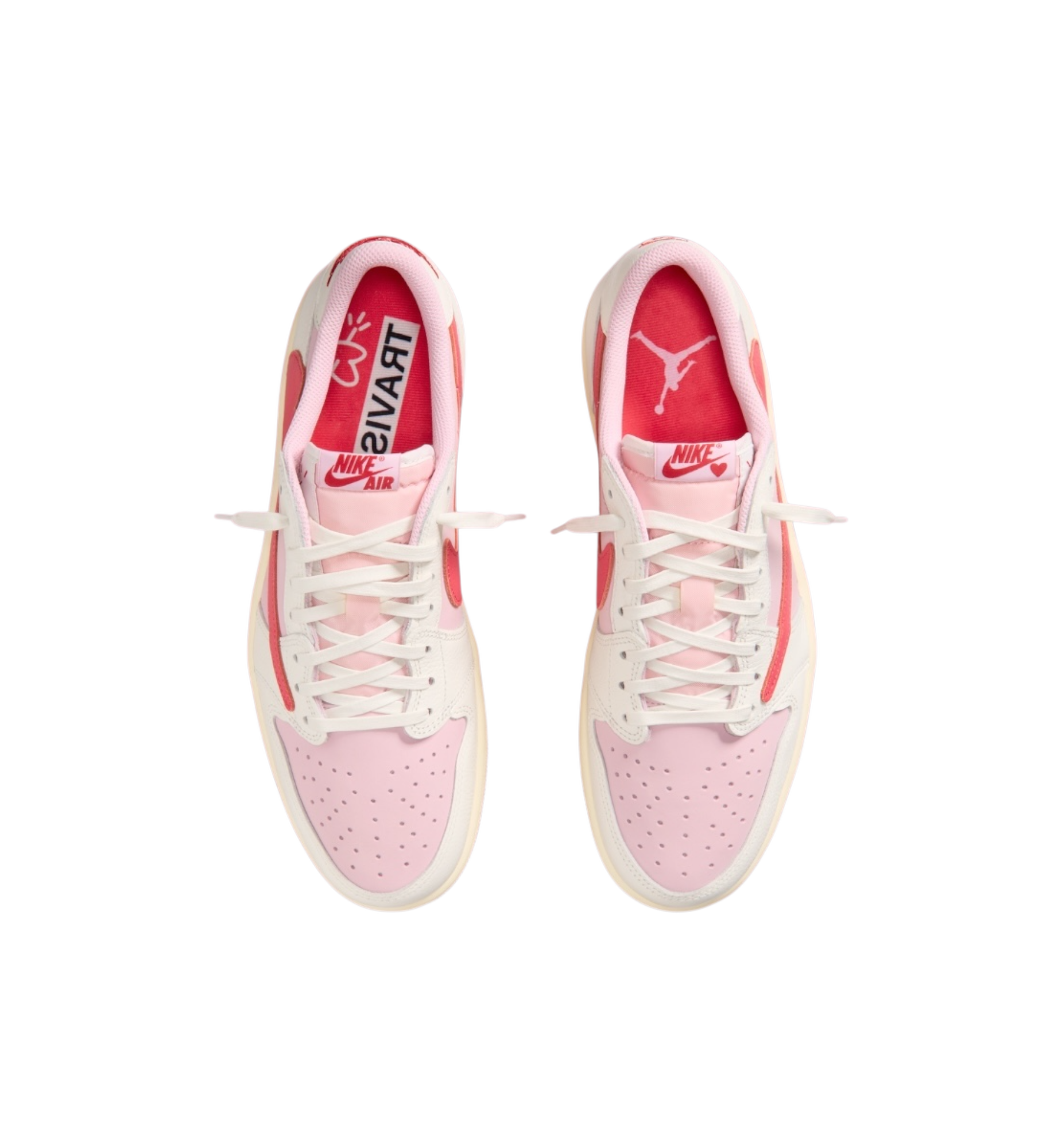 Air Jordan 1 Retro Low OG SP "Travis Scott Sail Tropical Pink"